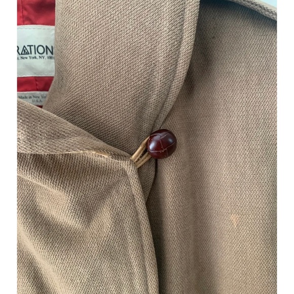 Operations NYC twill and leather jacket - Picture 5 of 6